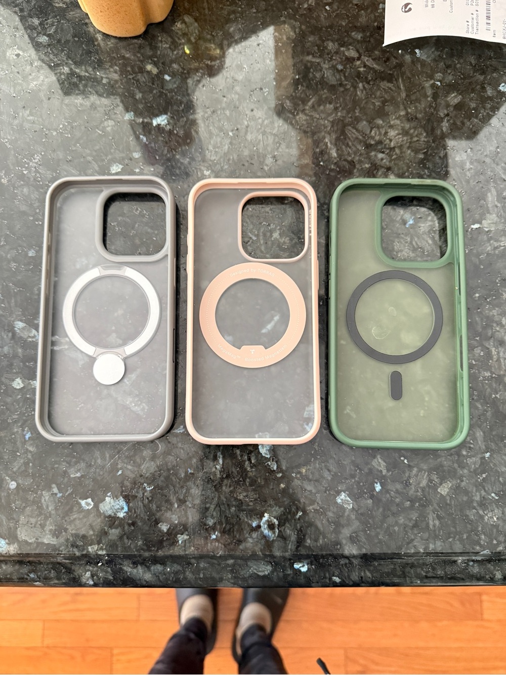 3 MagSafe-Compatible Clear Phone Case for iPhone 16 pro
